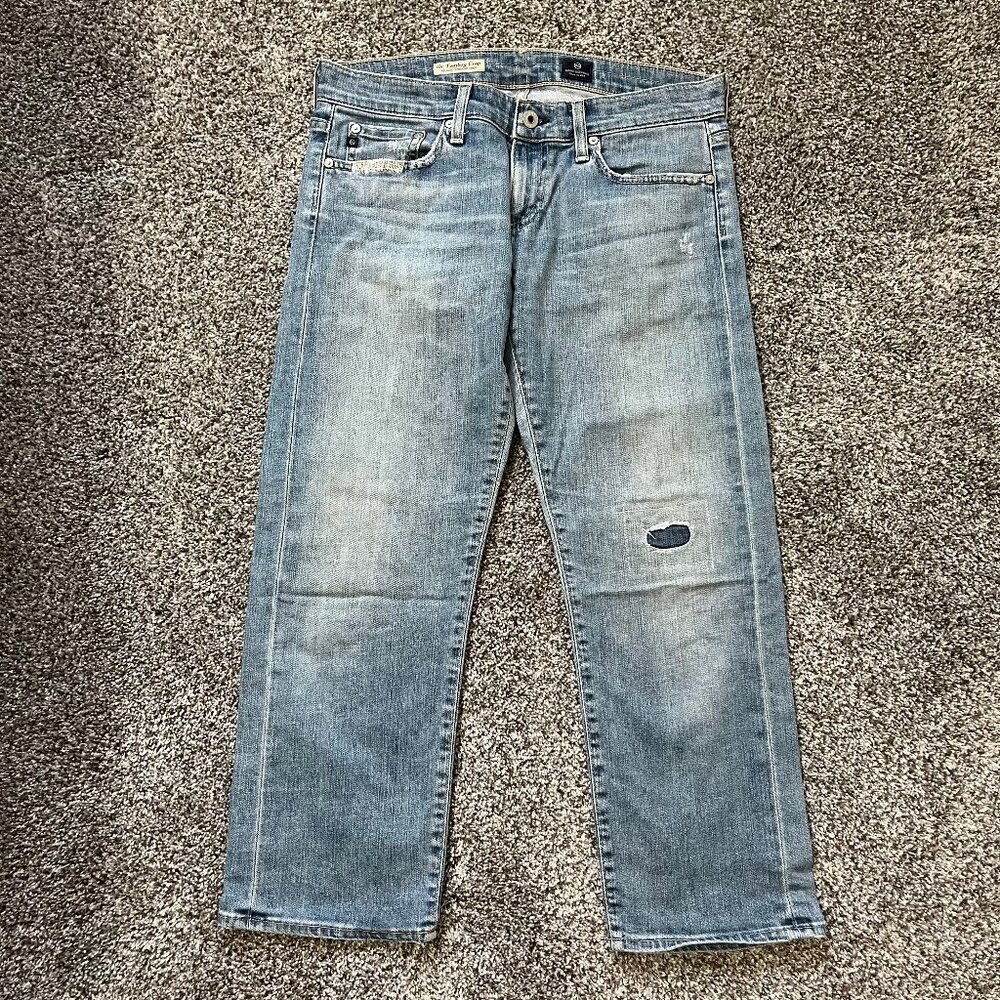 JUST IN: Adriano Goldschmied Jeans, Tomboy Crop, Relaxed Straight Crop, Size 28